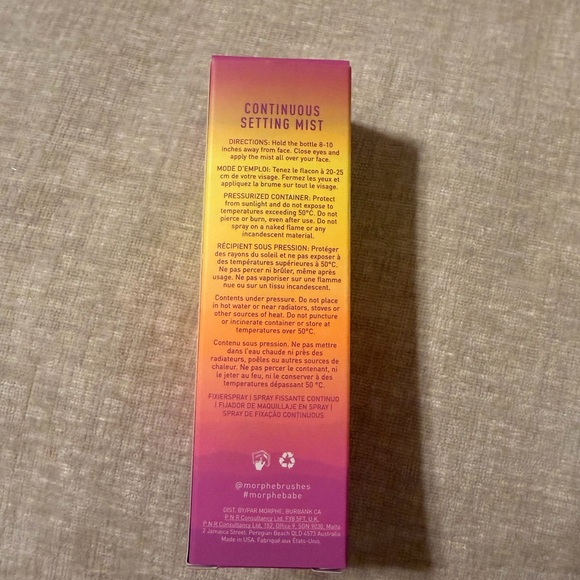 Morphe Limited Edition Setting Mist - Picture 4 of 7